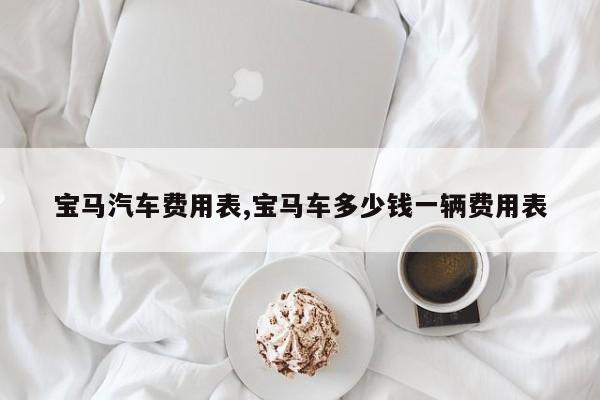宝马汽车费用表,宝马车多少钱一辆费用表